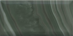 19077 Сеттиньяно зелёный грань глянцевый 9,9x20x0,92 9,9 20