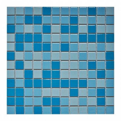 Китайская плитка Pixmosaic Керамическая мозаика PIX642 (чип 2,5х2,5 см.) 31.5 31.5