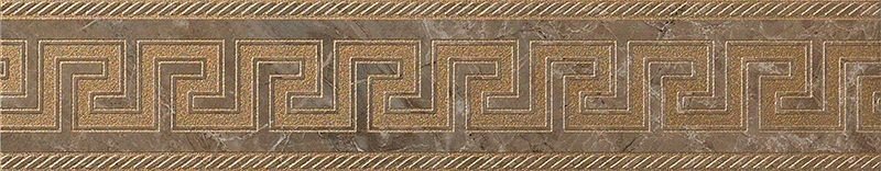240207 Versace Marble Fascia Greca Marrone Lev 58.5х11.5