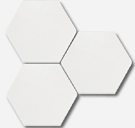 Scale Hexagon White Mat 10.1х11.6