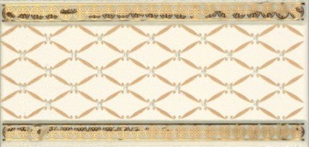 Cenefa Delis Marfil Gold 20х10