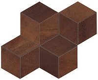 Blaze Corten Mosaico Esagono Matt 30 35