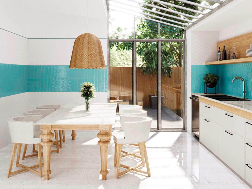 Maiolica GLOSS AQUAMARINE 7,5х30
