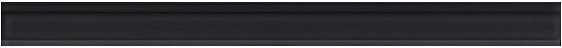 GRAZIA CERAMICHE NEW CLASSIC Matita Capitello Nero 26х2