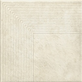 Scandiano Beige Stopnica Narozna 30х30