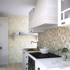 Плитка для кухни 15х15