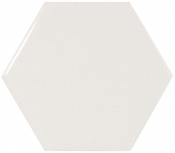 Scale Hexagon White 12.4х10.7