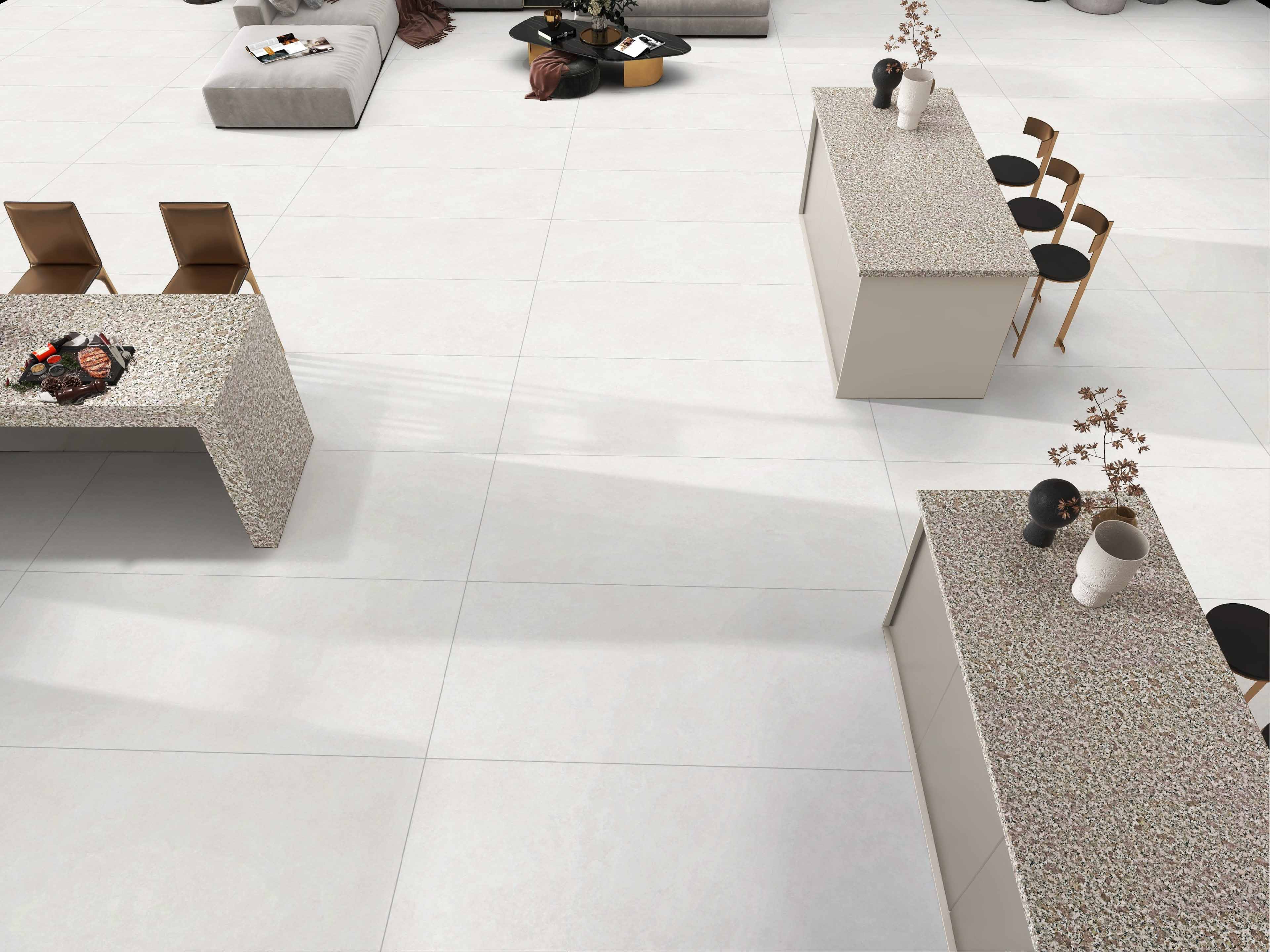 Cemento White Matt Carving 120х60