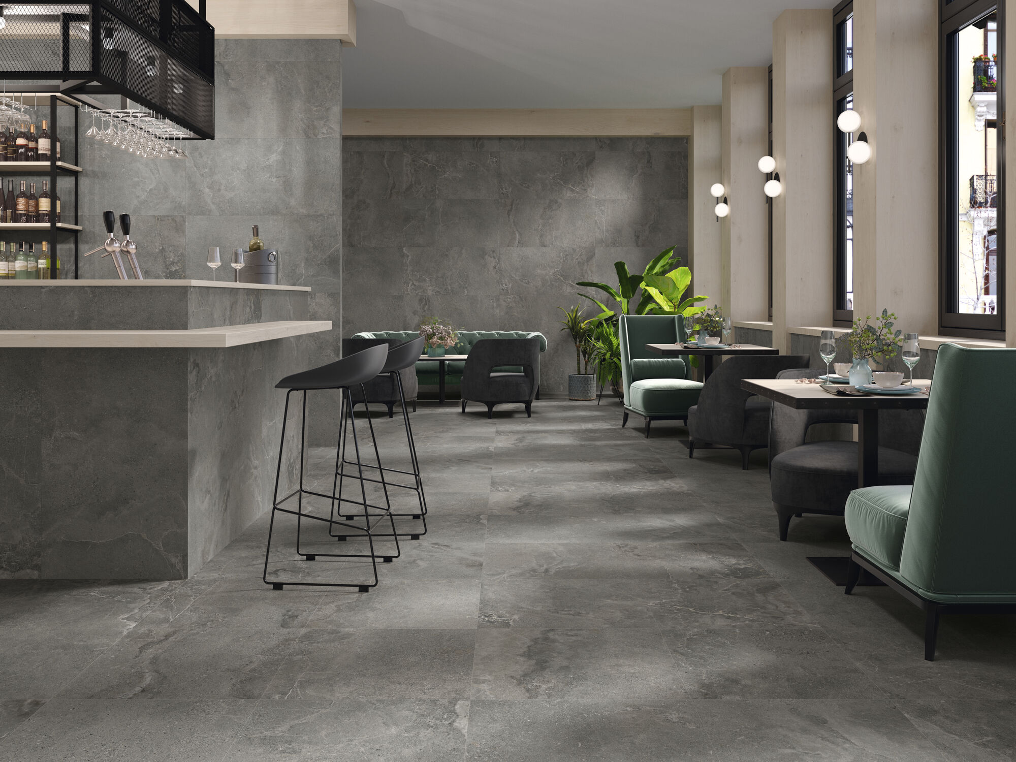 Dome Ash Rect. 120x260
