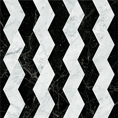 Dandy Ribbon Black White 18.6х18.6