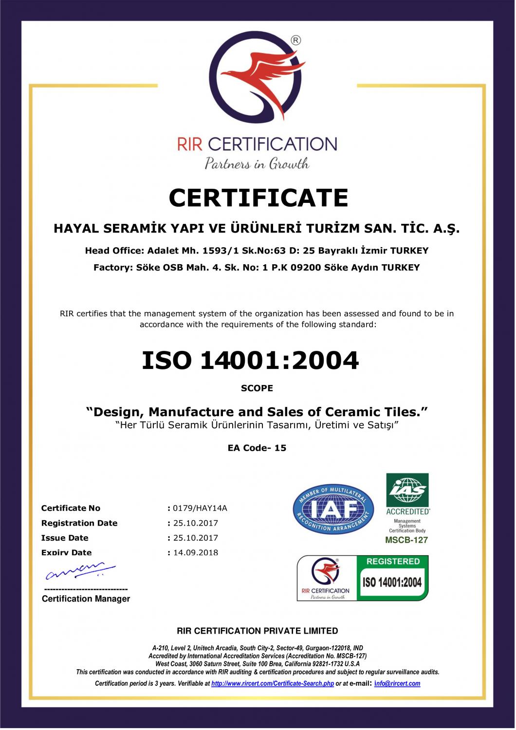 ISO 14001 2004