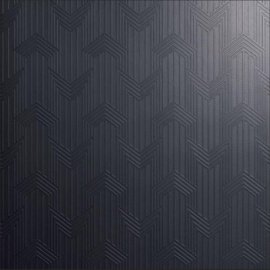GEOMETRIA NERO MATT SU NERO MATT 60х60