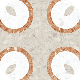 Octógono Tolone Beige 20х20