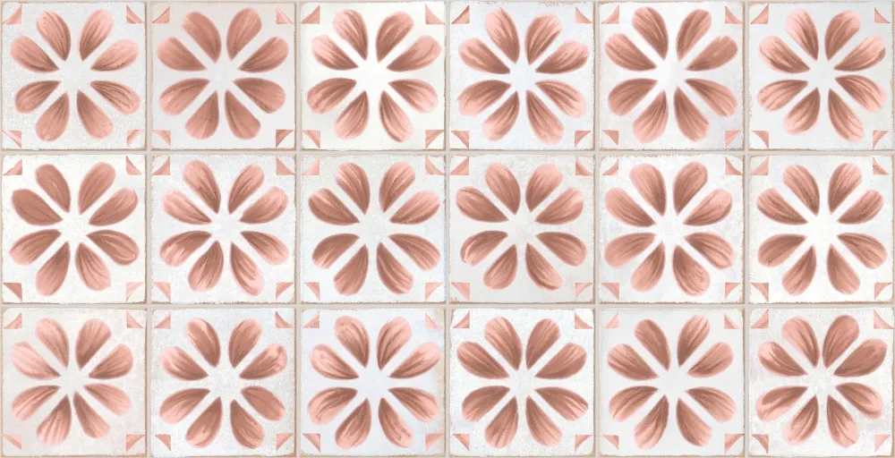 Deco Iris Burdeos 32x62,5