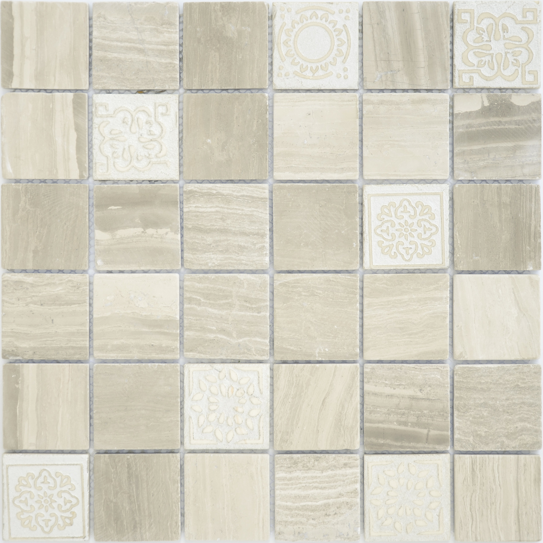 Art Travertino Silver MAT 30x30
