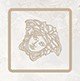 262580 Emote Versace Home Tozzetto Onice Bianco 4х4