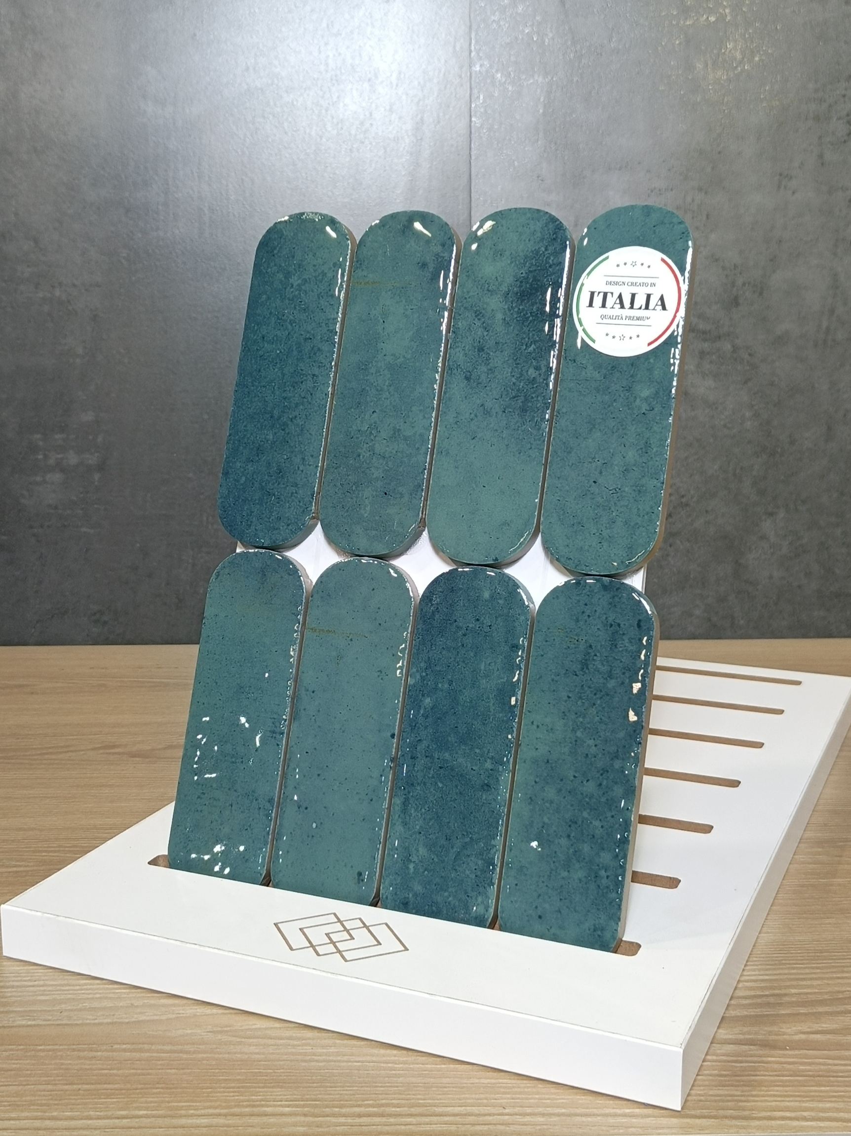 Feel Ovo Turquoise Brillo 5x15