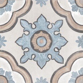 Adobe Basma Decor Ivory Mate 20х20