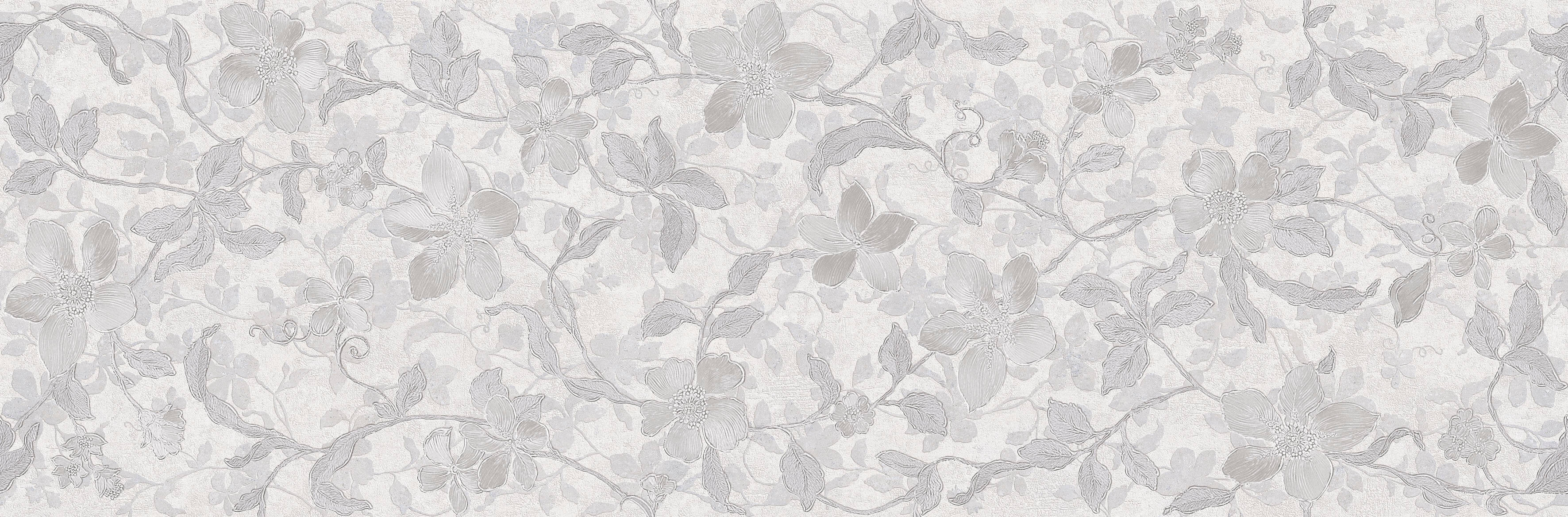 Microcemento Floral Blanco 90х30