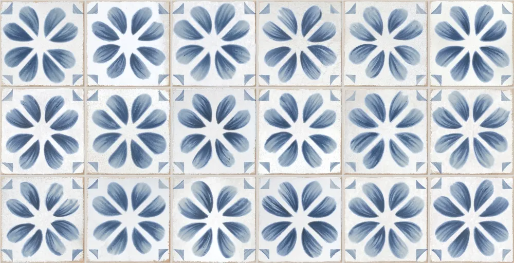 Deco Iris Blue 32x62.5