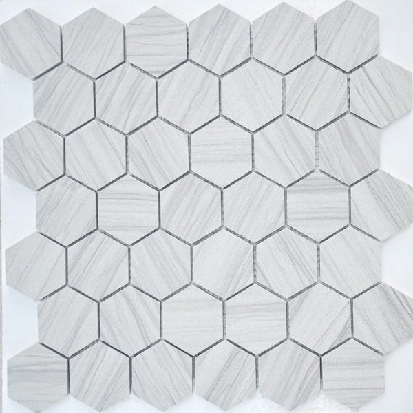 Pietrine Hexagonal Dolomiti Bianco Mat Hex 29,5х30,5