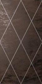 Rhombus Platino su Moro 100х50