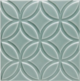 ADNE4147 Relieve Botanical Sea Green 15х15