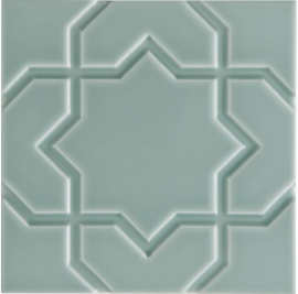 ADNE4149 Relieve Liso Star Sea Green 15х15