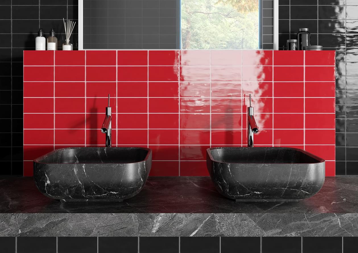 Milano Brillo Frambuesa 10x30
