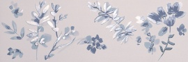 Deco&More Flower Blue RT 30,5x91,5