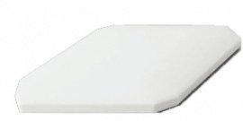 Petracers Capitonne Rombo Liscio Bianco 20х10
