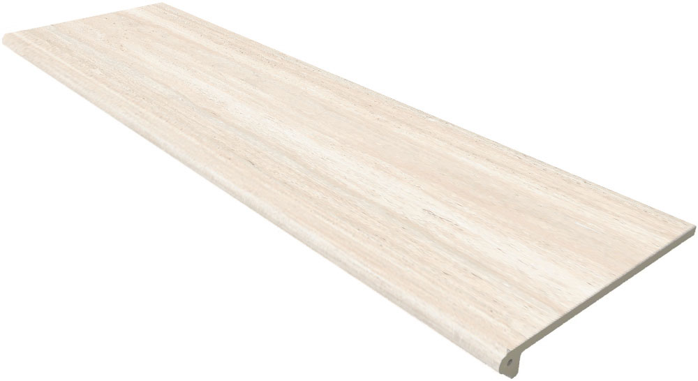 Peldaño Redondo 120 Travis Beige Liso (круглый нос)