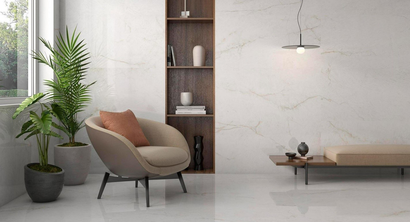 Crystal White Compacglass Rec. 120х60