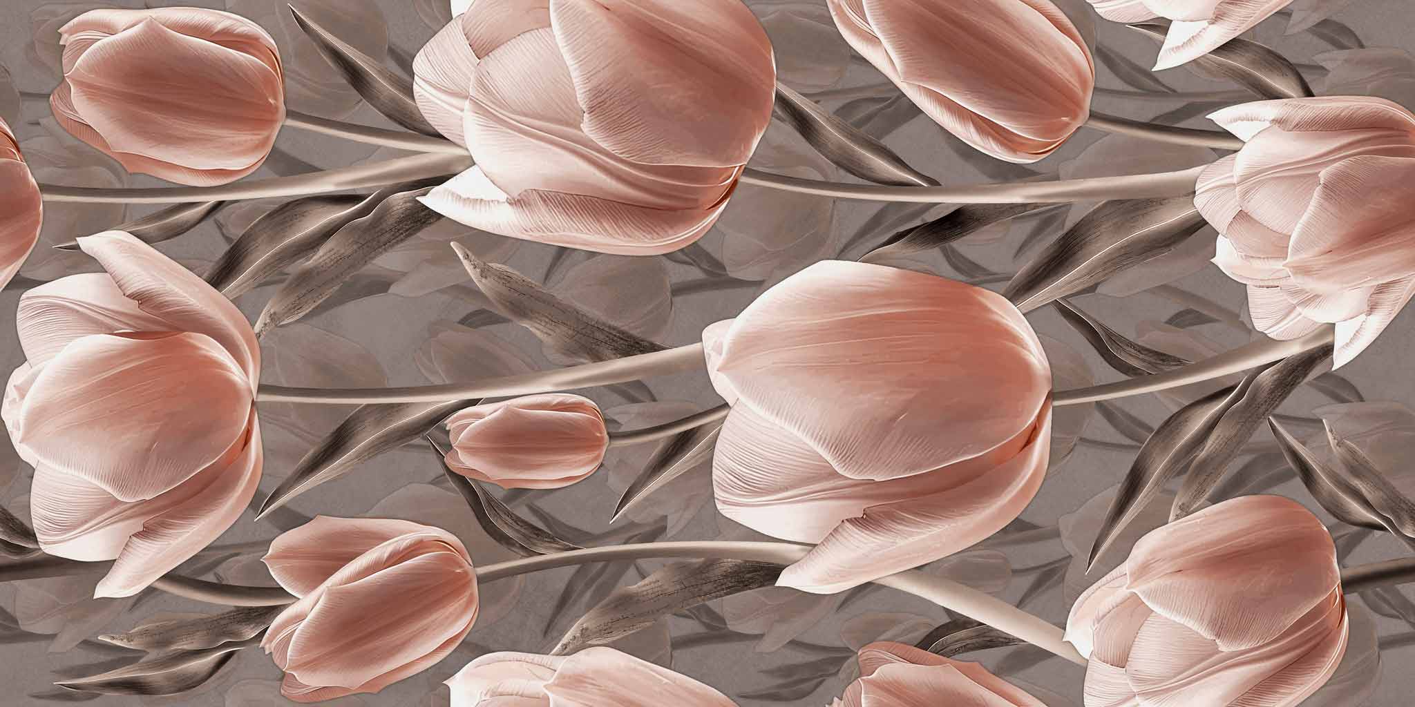 Serenity Petals Decor Digital Relief Matt 120х60