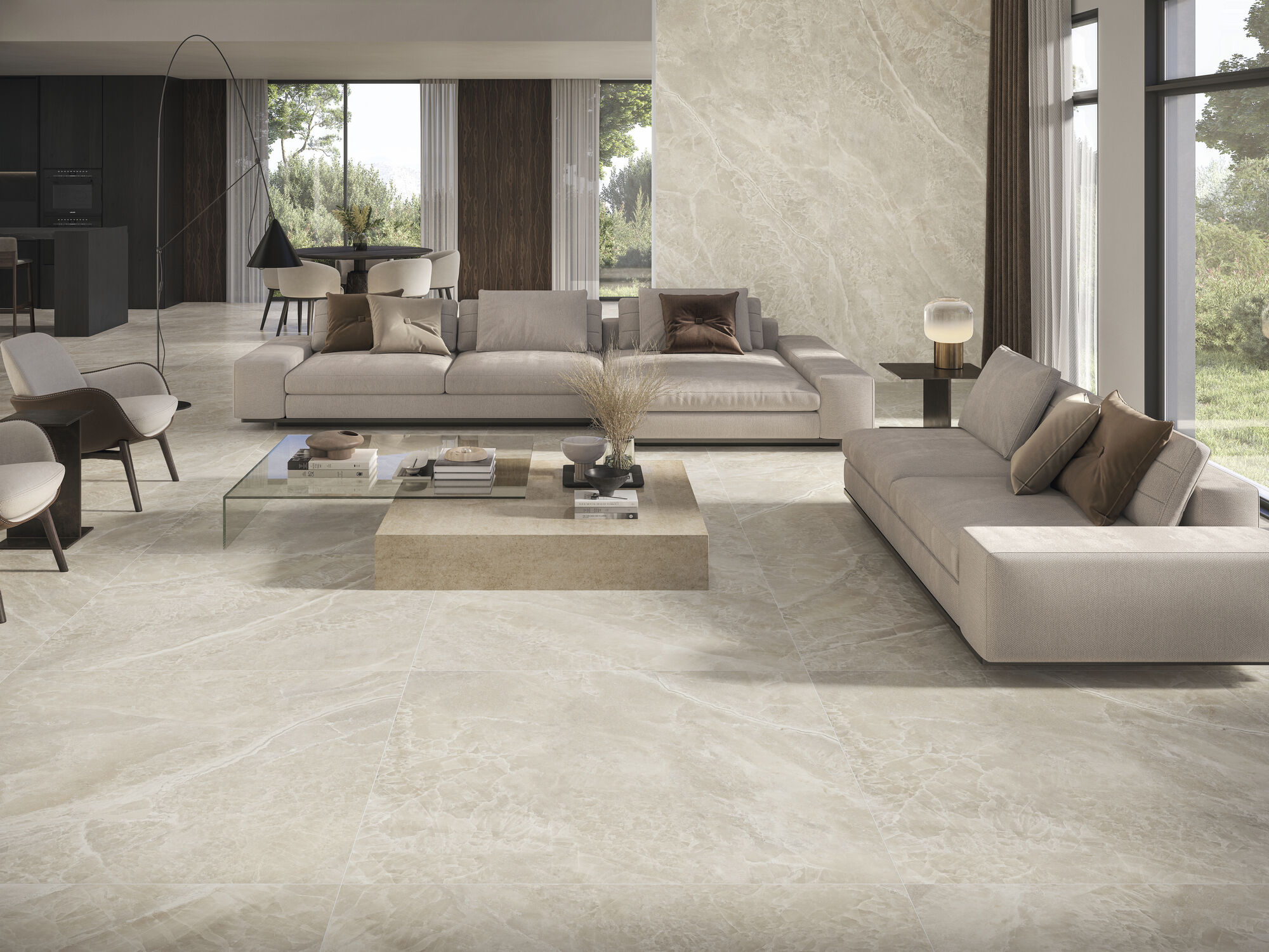 Electra Almond Natural Rect. 120x280