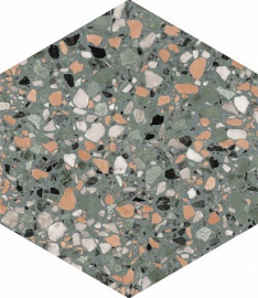 Terrazzo Teal 37х32