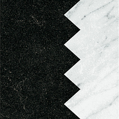 Dandy Comb Black White 18.6 18.6