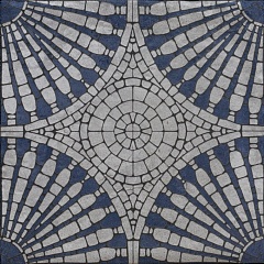 Carino Indigo Mosaico 20 20
