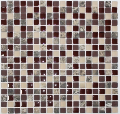 Китайская плитка NS-mosaic  Exclusive S-841 (1,5x1,5) 30.5 30.5