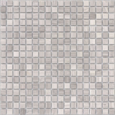 Китайская плитка CRM Pietrine Travertino Silver Mat (1.5x1.5) 29.8 29.8