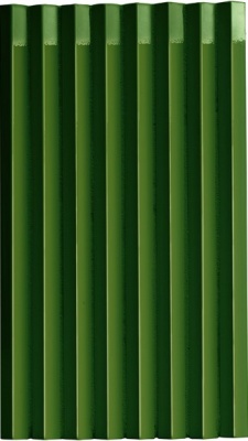 Итальянская плитка Mutina Rombini Triangle Extra Small Green Vert  Glossy 18 31,5