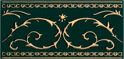 Итальянская плитка Petracer's Grand Elegance Gold Petracer's Grand Elegance Gold Narciso-B Grande Oro Verde 10 20