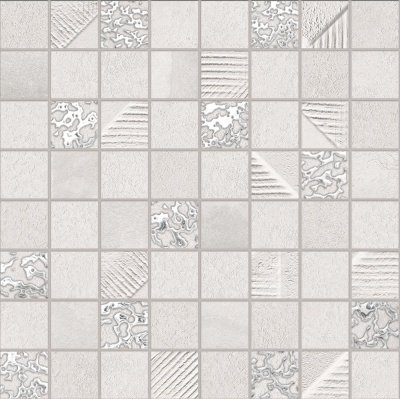Испанская плитка Ibero Cromat-One Mosaico Cromat-One White 30 30