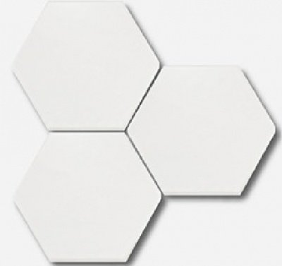 Испанская плитка Equipe Scale Scale Hexagon White Mat 11.6 10.1