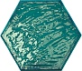 Rain Aquamarine Hex 19.8 22.8