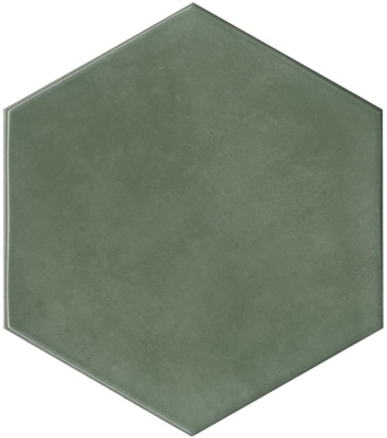 Российская плитка Kerama Marazzi Флорентина 24034 Флорентина зелёный глянцевый 20 23,1
