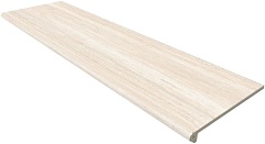 Peldaño Recto 120 Travis Beige Liso 120x33