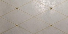 Rhombus Oro su Perla, fregio Oro con Swarovski 50 100