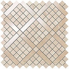 Atlas Concorde Marvel Pro Travertino Alabastrino Diagonal Mosaic 30.5 30.5