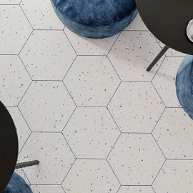 Terrazzo White Colours